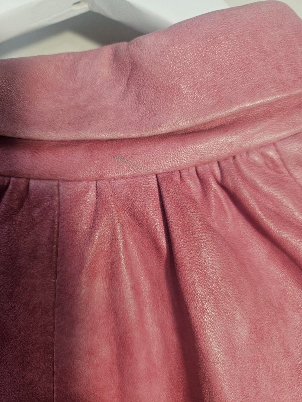 Marc A Dolci Pink Leather Jacket - Large - Picture 6 of 10